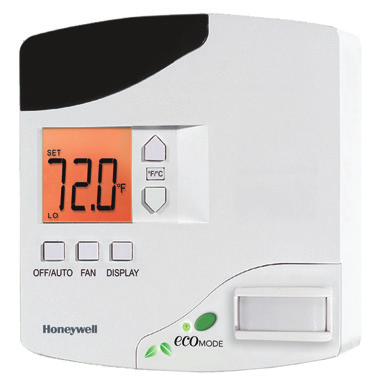 E528 277 VAC Hardened 20dB Radio No IR5 No PIR No Humidity sensor Honeywell White