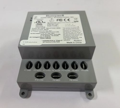 Relay Module - 5 relays (4-3 amp and 1-5amp) 100-277Vac